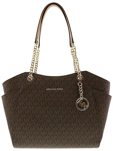 michael kors damen jet set travel schultertasche|michael kors jet set saffiano.